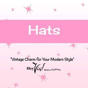 Hats - Classic Pill Box, Stewardess, & Fascinators